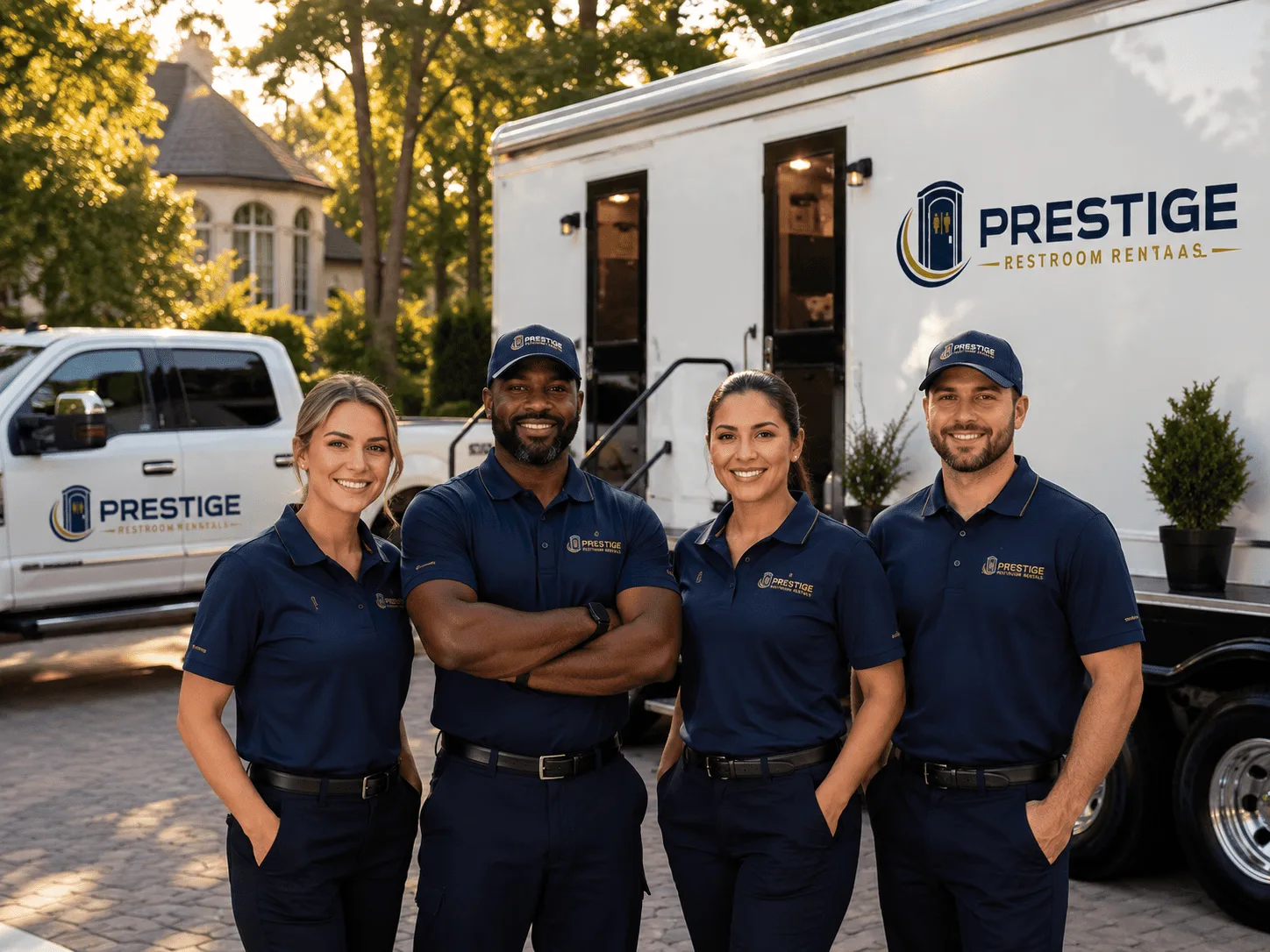 Trusted Luxury Portable Restrooms company in Choudrant, LA